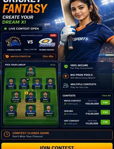 Tanobet (Tanobet) fantasy cricket & matchday visual 3